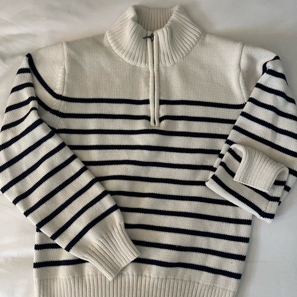 Long Wharf Supply Cable-knit Sweater 🌊